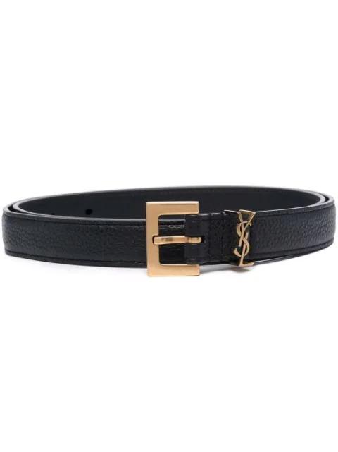 Cassandre thin belt by SAINT LAURENT