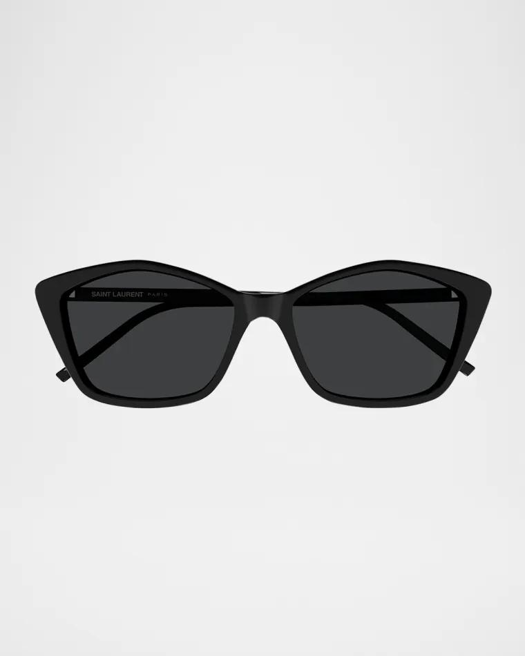 Cat-Eye Acetate Sunglasses by SAINT LAURENT