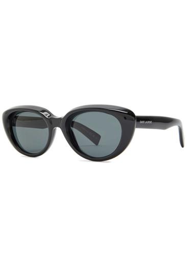Cat-eye sunglasses by SAINT LAURENT