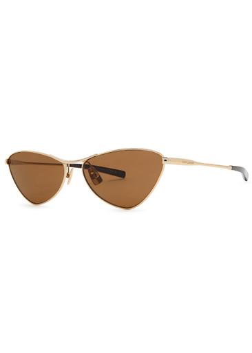 Cat-eye sunglasses by SAINT LAURENT