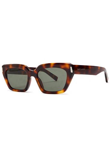 Cat-eye sunglasses by SAINT LAURENT