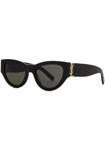 Cat-eye sunglasses by SAINT LAURENT