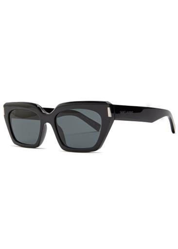 Cat-eye sunglasses by SAINT LAURENT