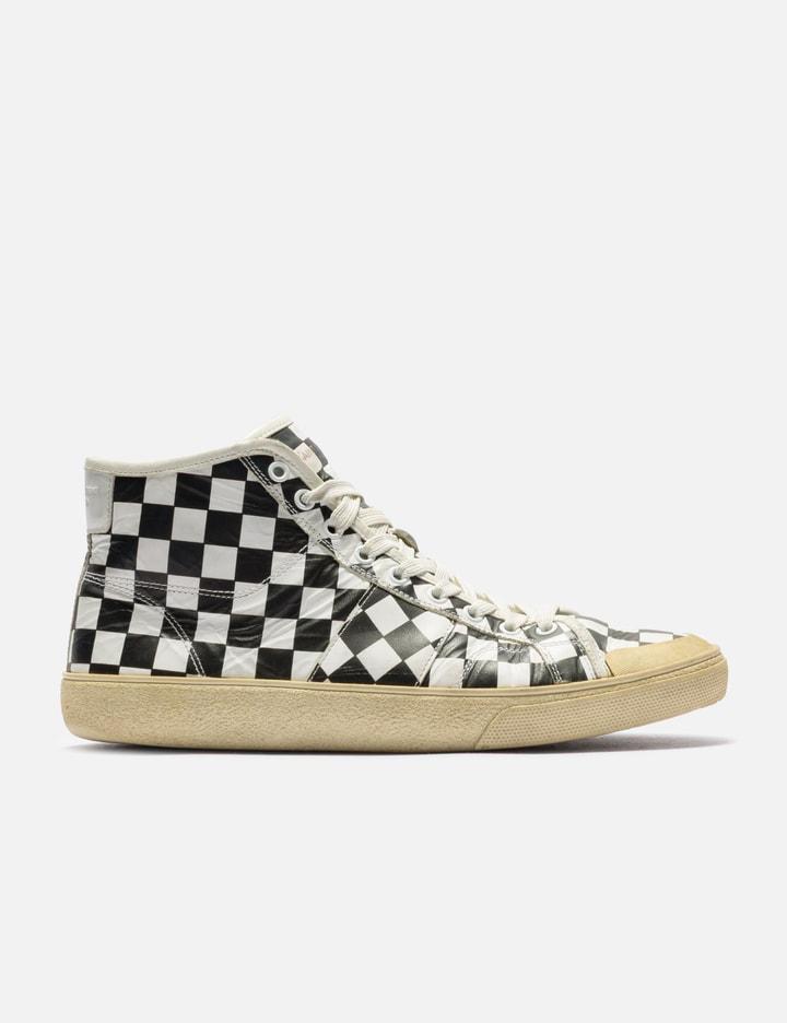 Checkerboard Sneakers by SAINT LAURENT