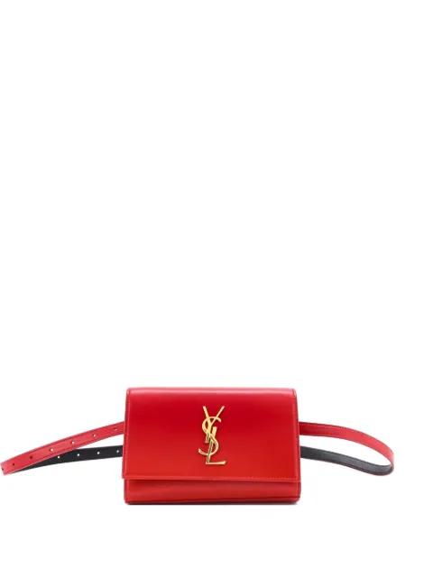 Classic Monogram Kate Leather belt bag by SAINT LAURENT 