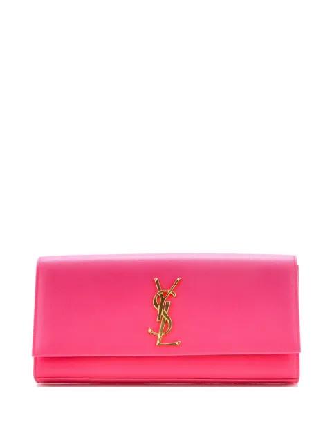 Classic Monogram Leather Long clutch bag by SAINT LAURENT 