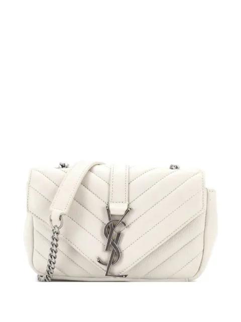 Classic Monogram Matelasse Chevron Leather Baby crossbody bag by SAINT LAURENT 