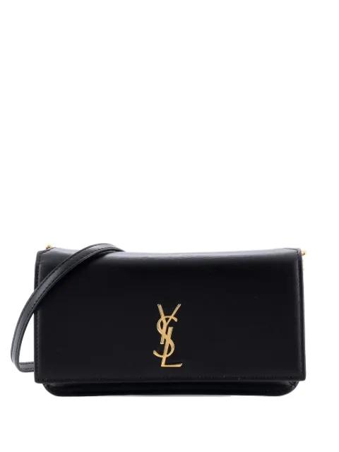 Classic Monogram Phone Holder Shoulder Bag Leather crossbody bag by SAINT LAURENT 