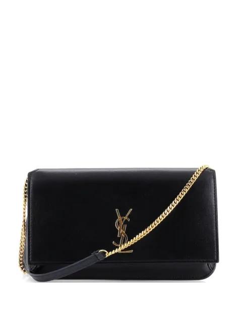Classic Monogram Phone Holder Shoulder Bag Leather crossbody bag by SAINT LAURENT 