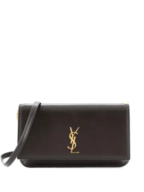 Classic Monogram Phone Holder Shoulder Bag Leather crossbody bag by SAINT LAURENT 