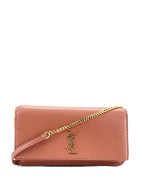 Classic Monogram Phone Holder Shoulder Bag Leather crossbody bag by SAINT LAURENT 