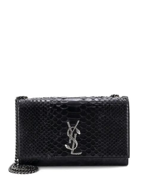 Classic Monogram Python Embossed Leather Medium crossbody bag by SAINT LAURENT 