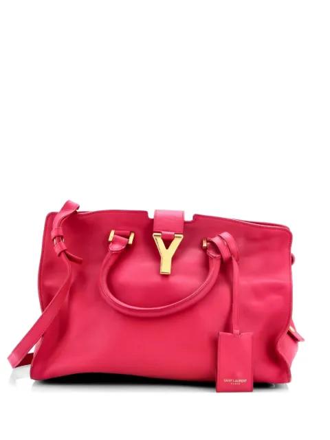 Classic Y Cabas Leather Small satchel by SAINT LAURENT 