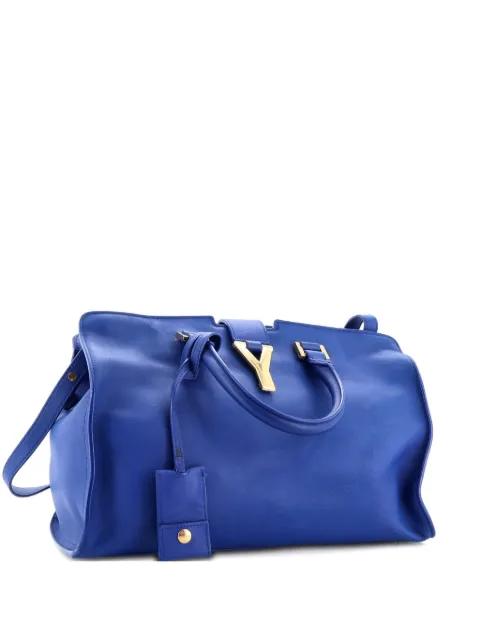 Classic Y Cabas Leather Small satchel by SAINT LAURENT 