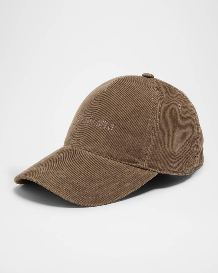 Corduroy Baseball Cap by SAINT LAURENT