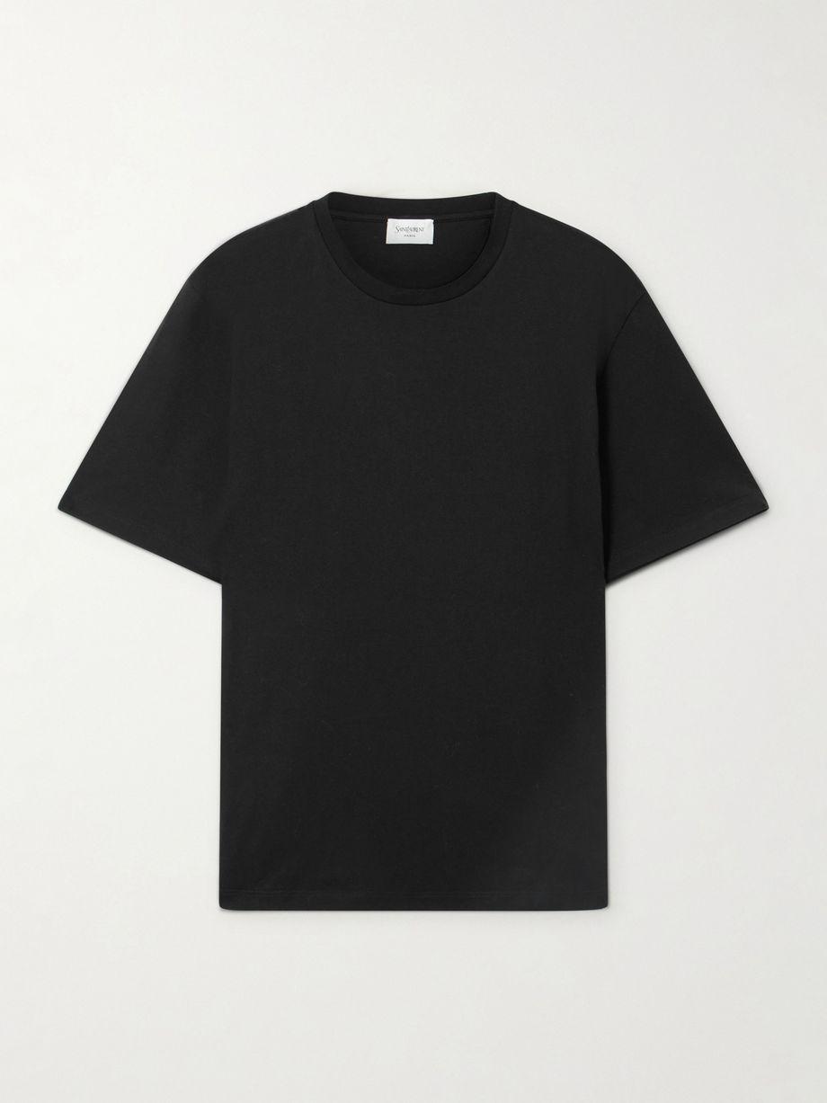 Cotton-jersey T-shirt by SAINT LAURENT