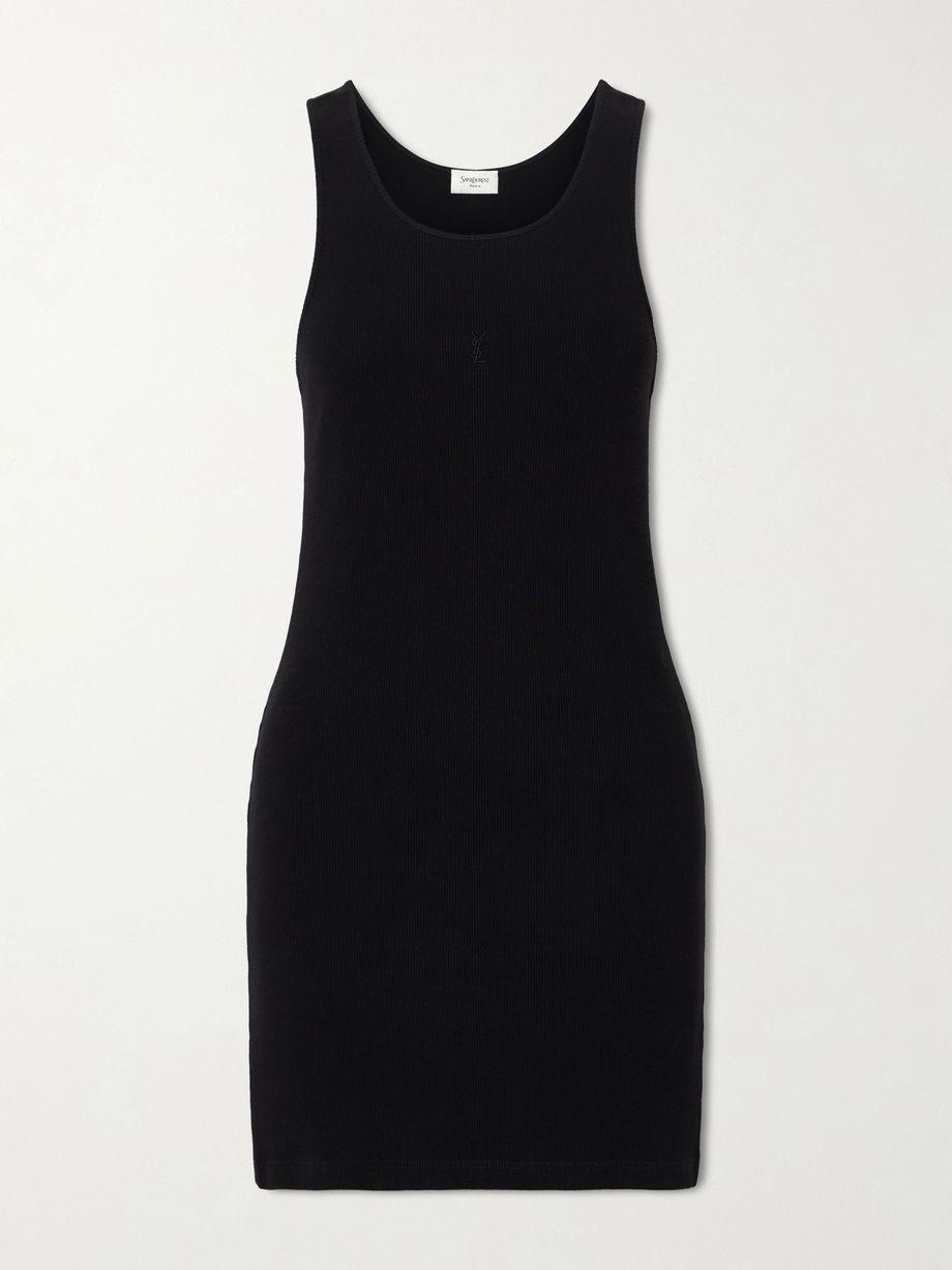 Cotton mini dress by SAINT LAURENT