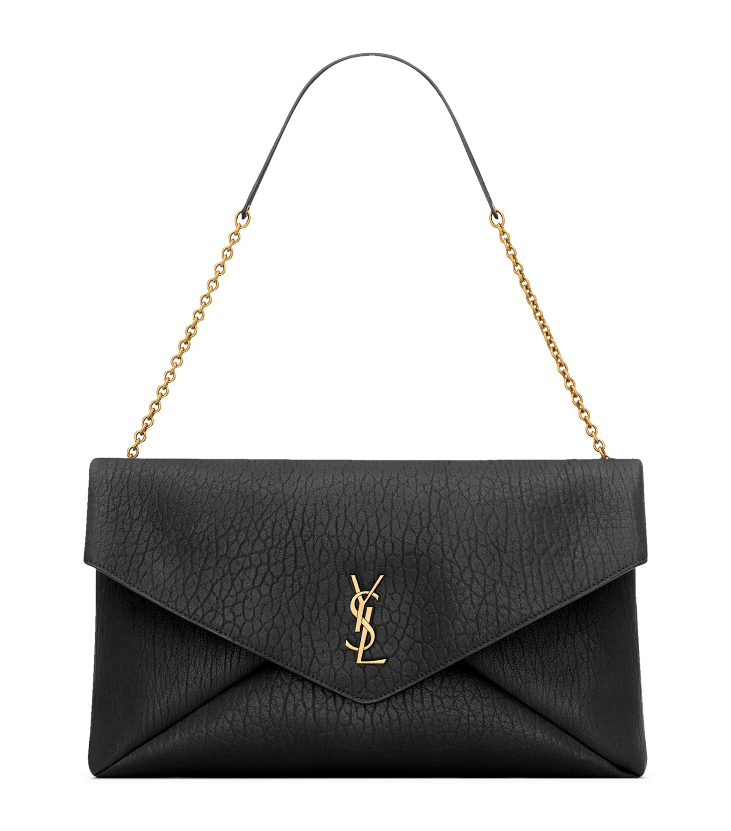 Extra-Large Cassandre Envelope Pouch by SAINT LAURENT