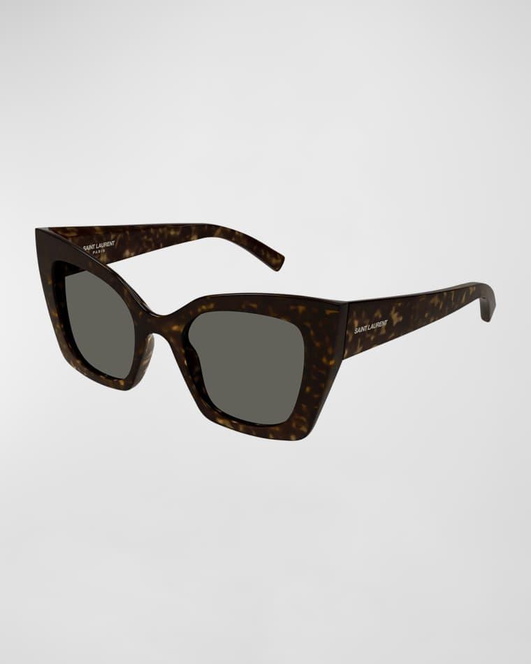 Fashion Show Bio Nylon Cat-Eye Sunglasses by SAINT LAURENT