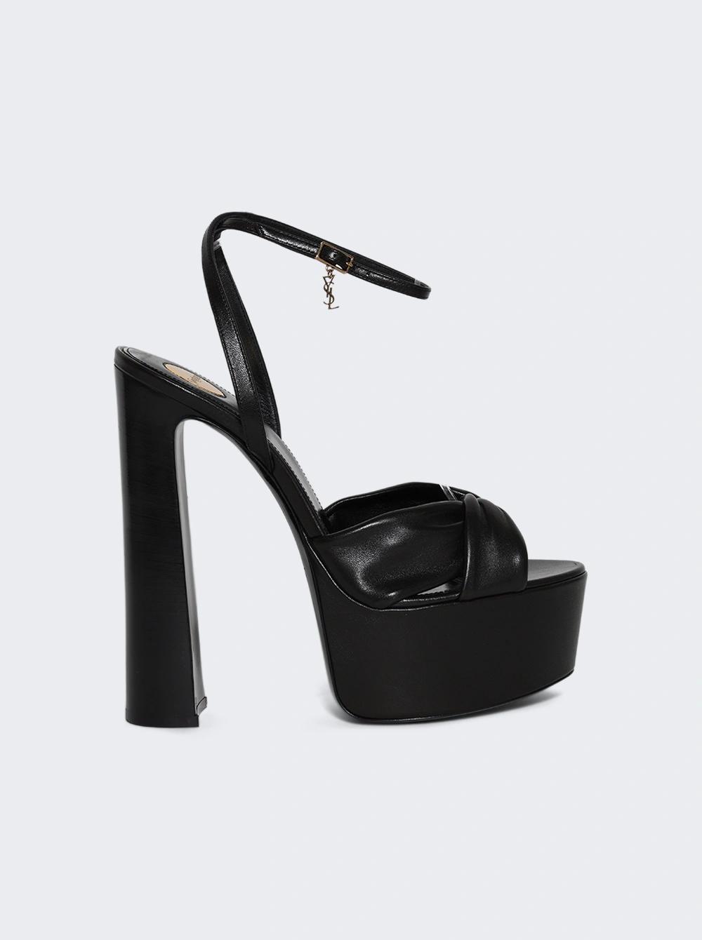 Franciane 105 Sandals Harris Eagle Brown  | The Webster by SAINT LAURENT