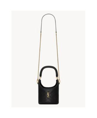 Gaby Bucket Bag in Lambskin by SAINT LAURENT