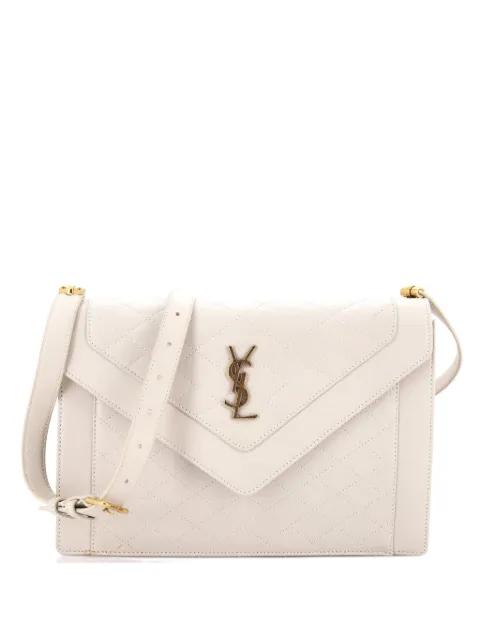Gaby Envelope Satchel Quilted Leather crossbody bag by SAINT LAURENT 