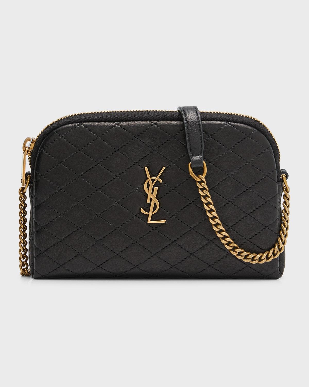Gaby Mini YSL Crossbody Bag in Quilted Leather by SAINT LAURENT