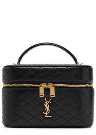 Gaby large quilted leather top handle bag by SAINT LAURENT
