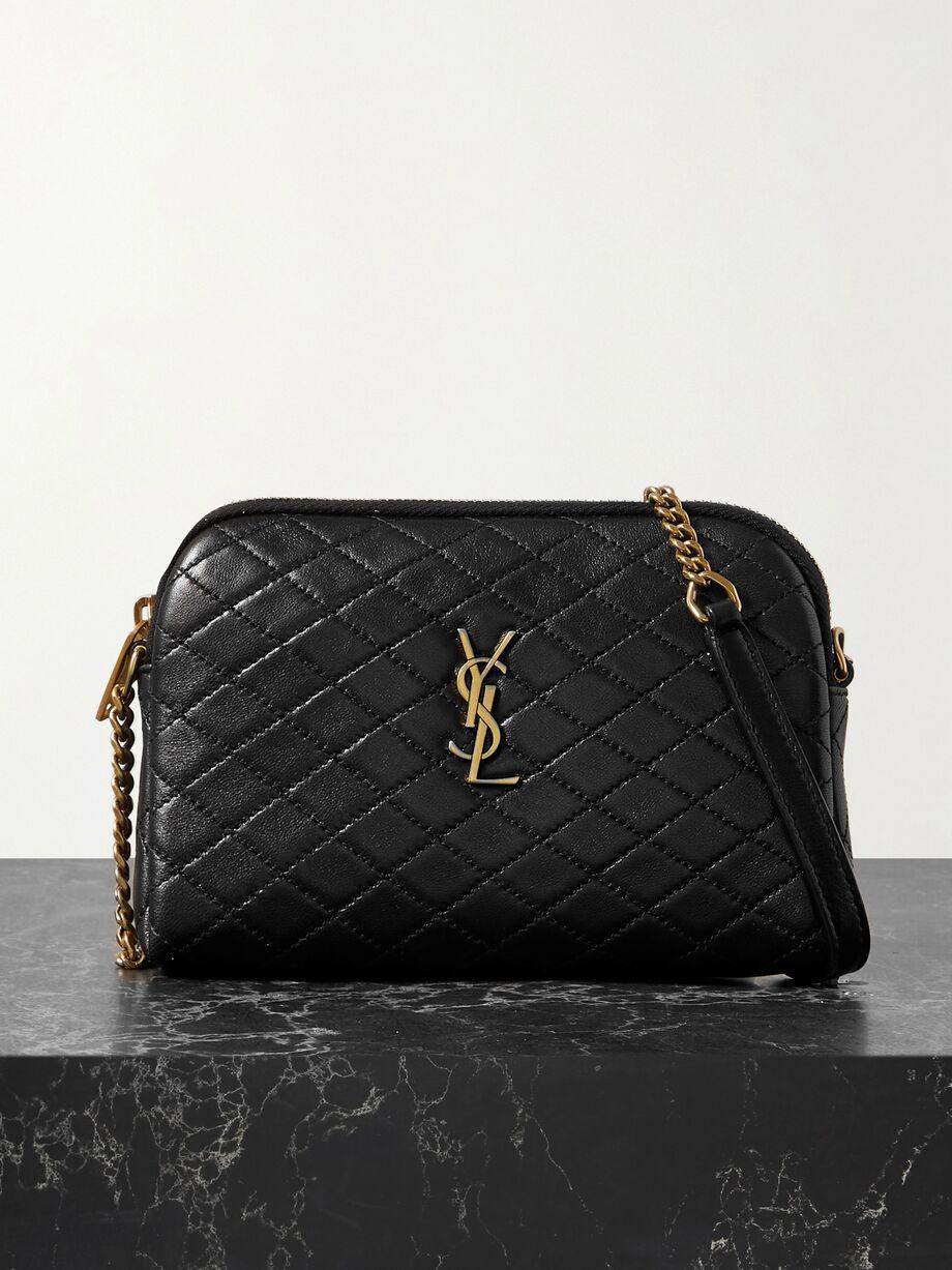 Gaby quilted leather shoulder bag by SAINT LAURENT
