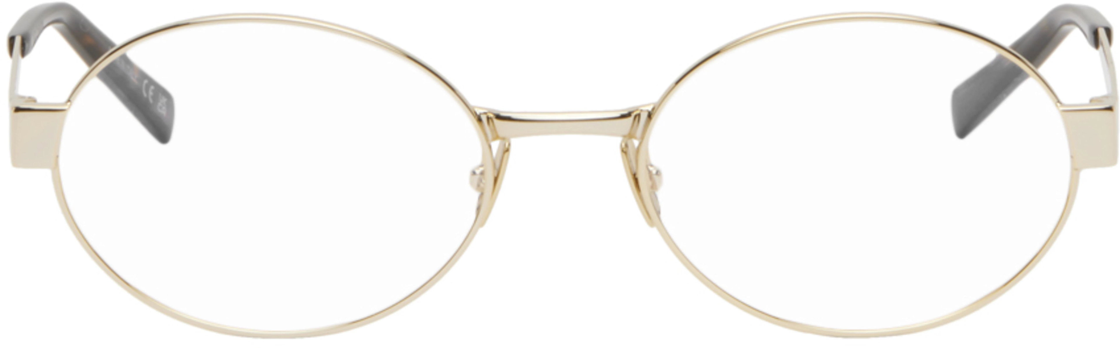 Gold SL 692 Glasses by SAINT LAURENT