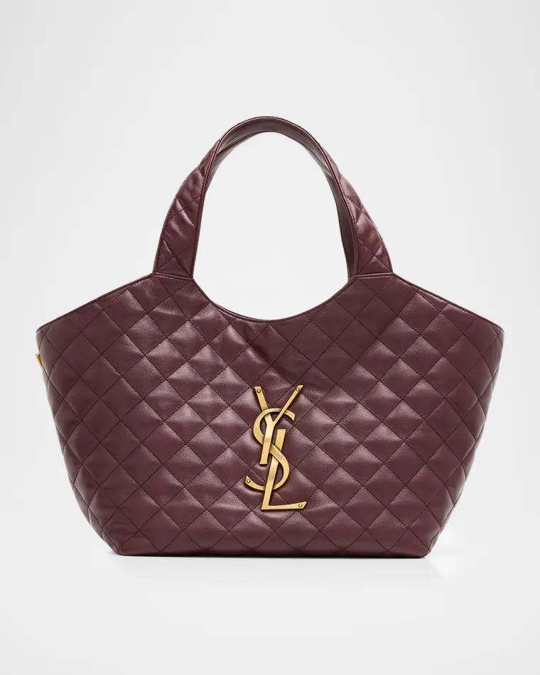 Icare Medium YSL Quilted Leather Tote Bag by SAINT LAURENT