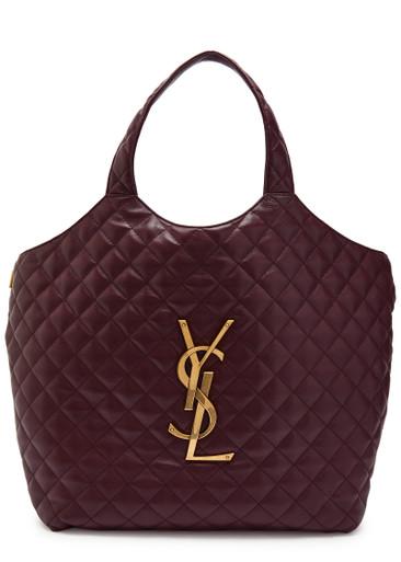 Icare quilted leather tote bag by SAINT LAURENT