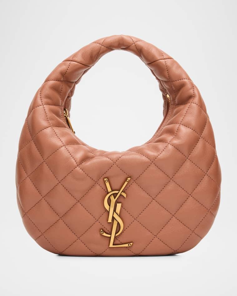 Icarino Baby YSL Quilted Leather Hobo Bag by SAINT LAURENT