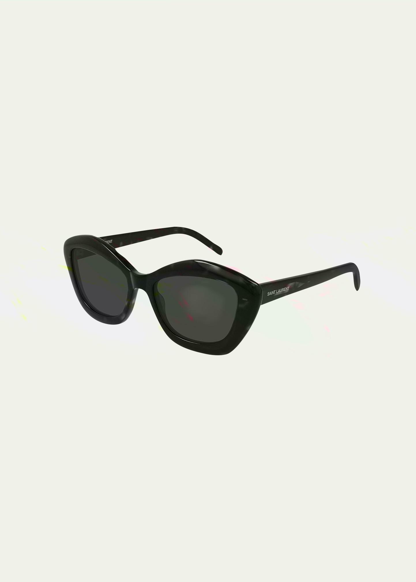 Irregular Acetate Sunglasses by SAINT LAURENT