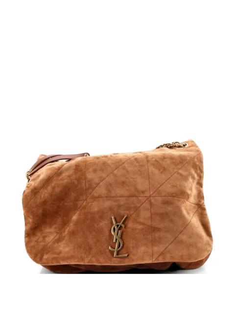 Jamie 4.3 Quilted Suede Large shoulder bag by SAINT LAURENT 