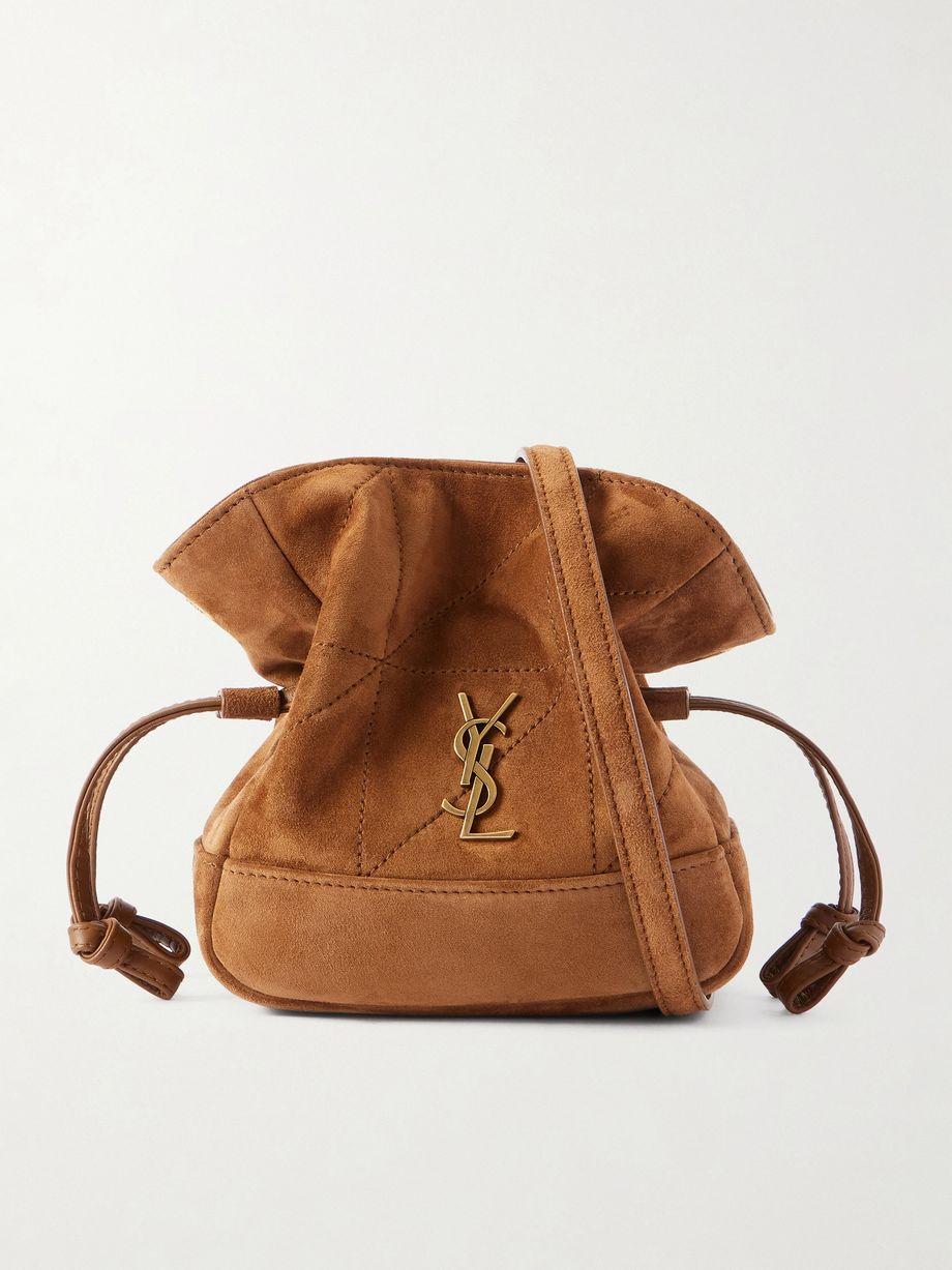 Jamie mini suede shoulder bag by SAINT LAURENT