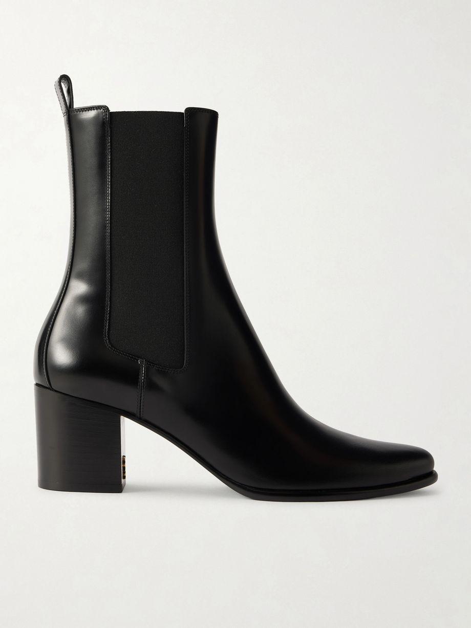 Jill leather Chelsea boots by SAINT LAURENT