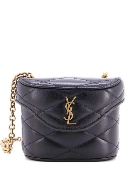 June Box Bag Quilted Leather Micro shoulder bag by SAINT LAURENT 