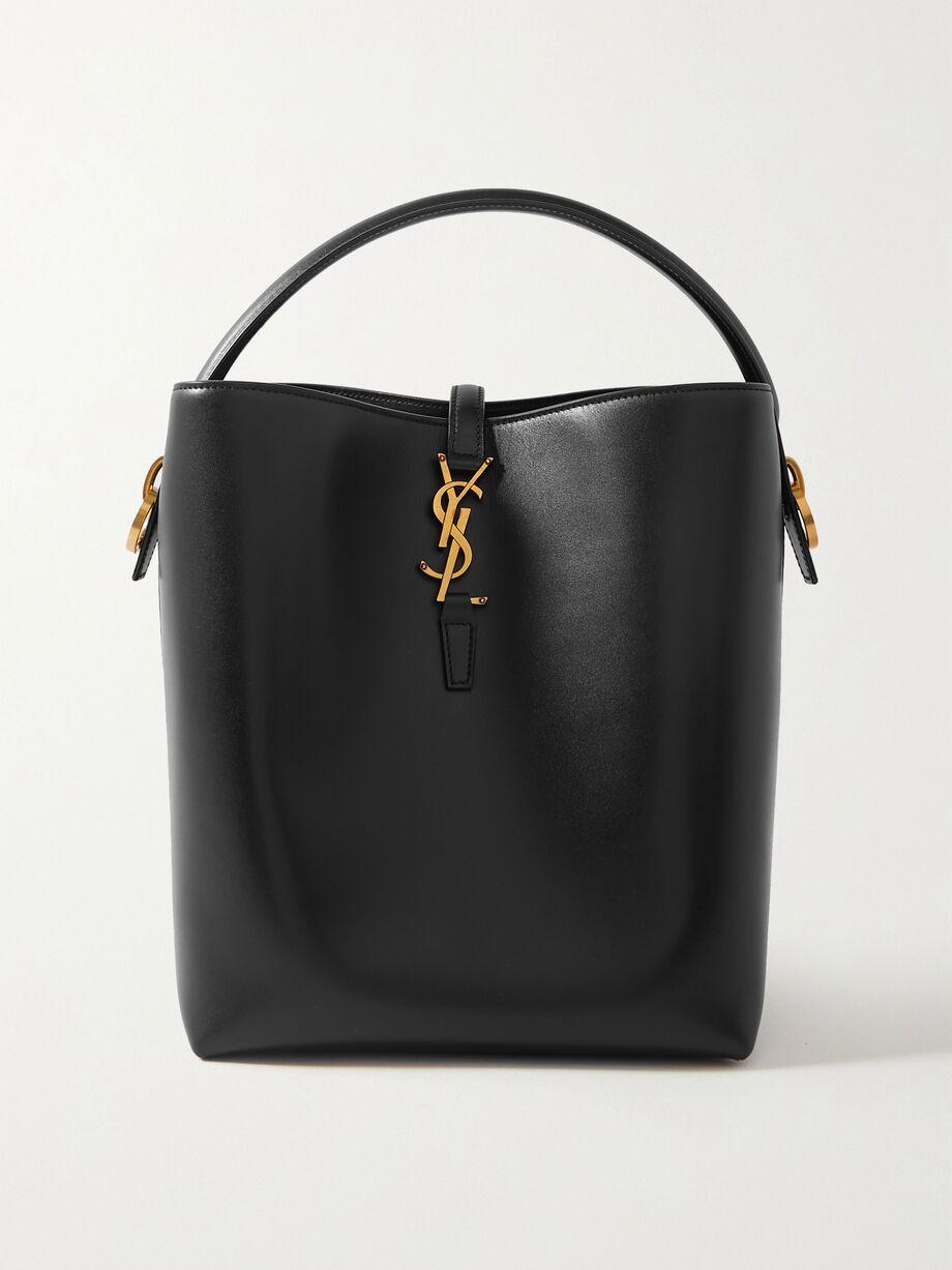 Le 24 leather tote by SAINT LAURENT