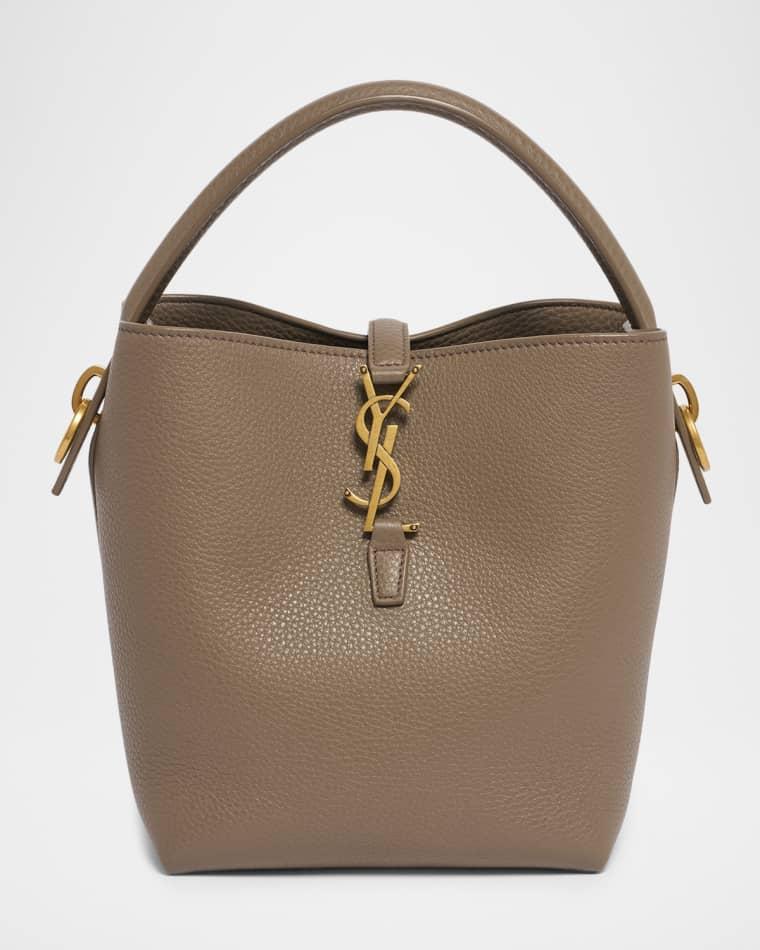 Le 37 YSL Leather Bucket Bag by SAINT LAURENT