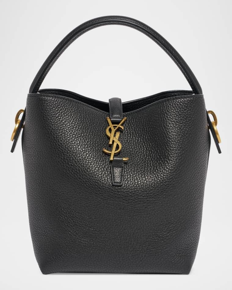 Le 37 YSL Leather Bucket Bag by SAINT LAURENT