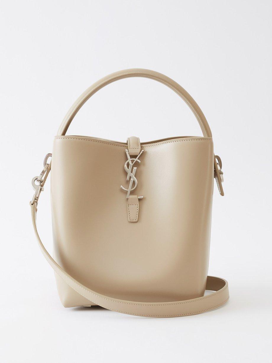 Le 37 small leather bucket bag by SAINT LAURENT