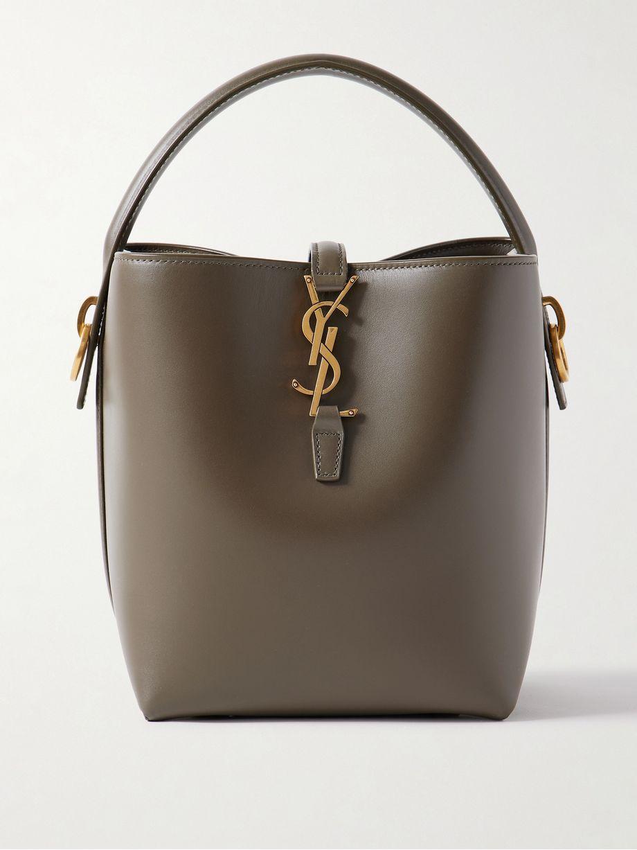 Le 37 small leather bucket bag by SAINT LAURENT