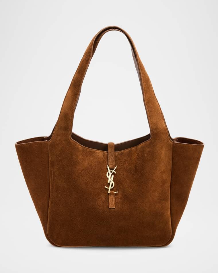 Le 5 à 7 Bea Small Tote Bag in Suede by SAINT LAURENT