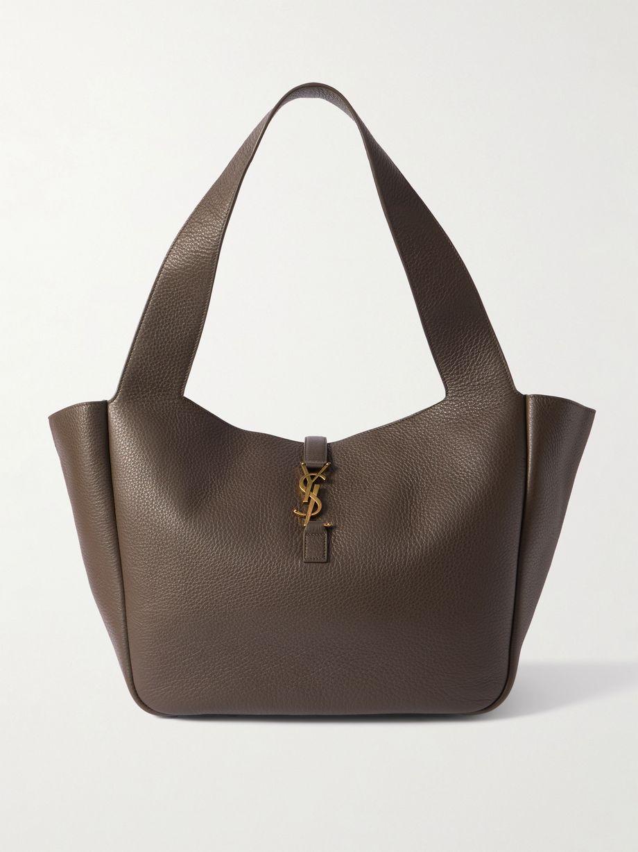 Le 5 À 7 Bea textured-leather tote by SAINT LAURENT