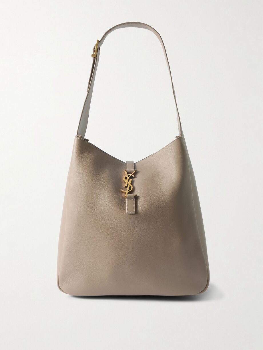 Le 5 à 7 Supple large leather shoulder bag by SAINT LAURENT