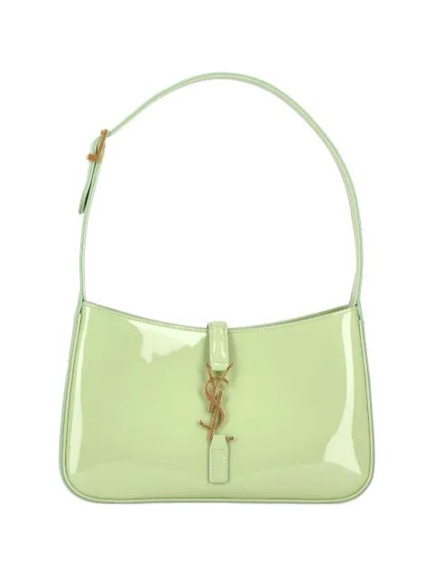 Le 5 à 7 leather shoulder bag by SAINT LAURENT