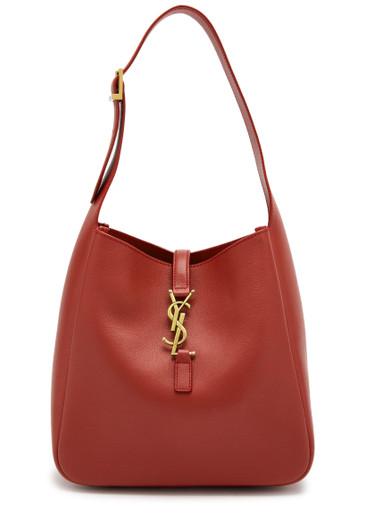 Le 5 à 7 small leather hobo bag by SAINT LAURENT