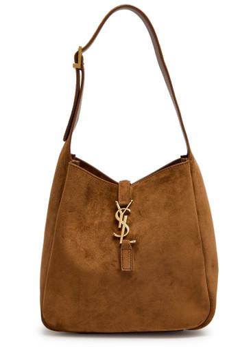 Le 5 à 7 small suede hobo bag by SAINT LAURENT
