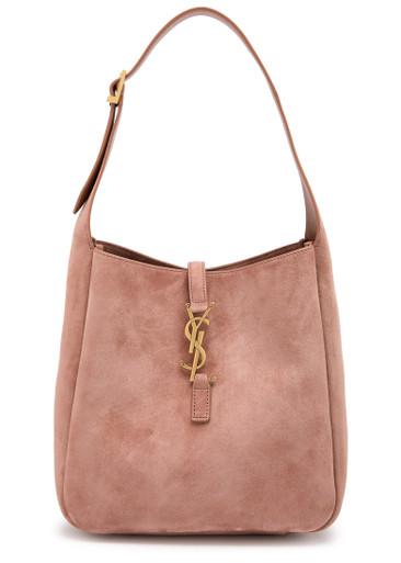 Le 5 à 7 small suede hobo bag by SAINT LAURENT